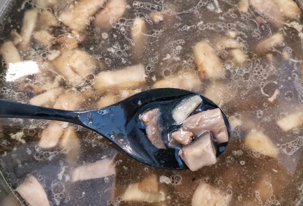 Фото шага рецепта Грибной кремсуп на курином бульоне 173352 шаг 7  