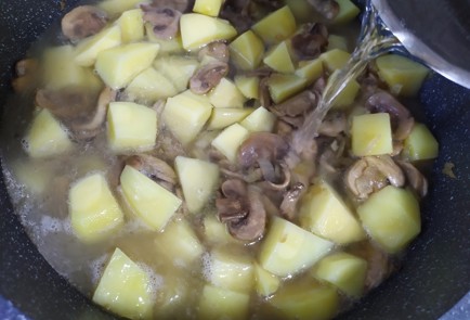 Фото шага рецепта Грибной кремсуп 190317 шаг 6  