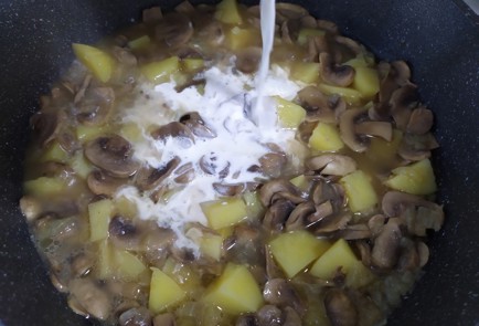 Фото шага рецепта Грибной кремсуп 190317 шаг 7  