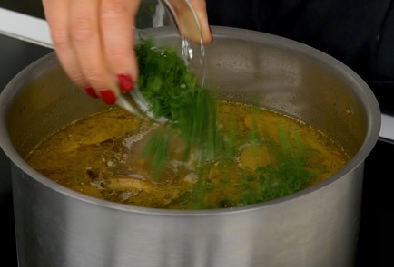 Фото шага рецепта Грибной суп 18620 шаг 8  