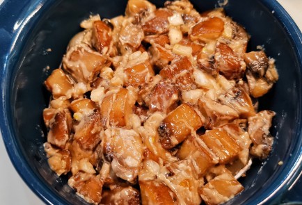 Фото шага рецепта Грибной жюльен с камамбером 173335 шаг 8  