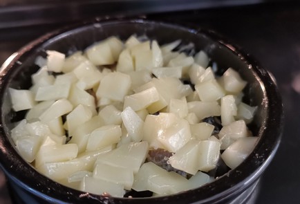 Фото шага рецепта Грибной жюльен с маслинами 173407 шаг 10  