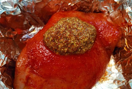 Фото шага рецепта Грудка индейки в фольге 191235 шаг 7  