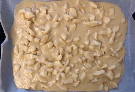 Фото шага рецепта Грушевый пирог из молочного бисквита 175477 шаг 9  