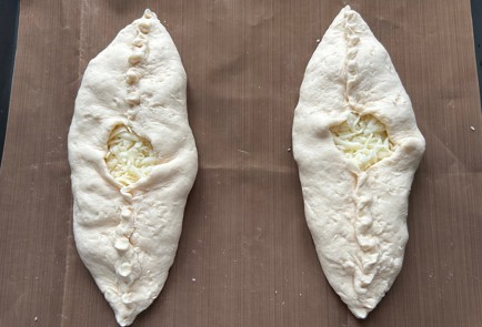 Фото шага рецепта Хачапури лодочки 190011 шаг 8  