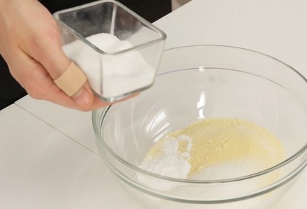 Фото шага рецепта Харша Оладьи из манной крупы 114373 шаг 3  