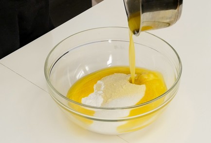 Фото шага рецепта Харша Оладьи из манной крупы 114373 шаг 4  