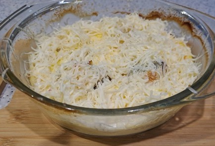 Фото шага рецепта Хек со сметаной и сыром в духовке 189927 шаг 10  