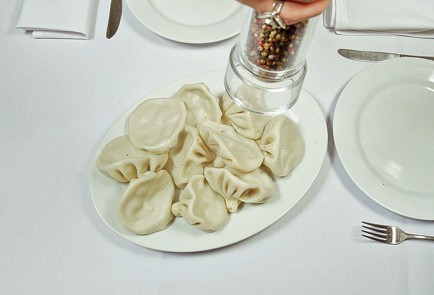 Фото шага рецепта Хинкали 26016 шаг 9  