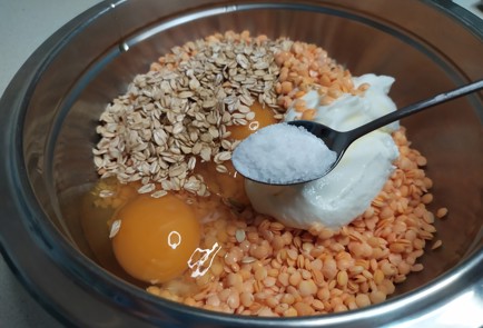 Фото шага рецепта Хлеб из чечевицы 190913 шаг 7  