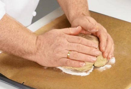 Фото шага рецепта Хлеб из двух злаков с пахтой 80836 шаг 3  