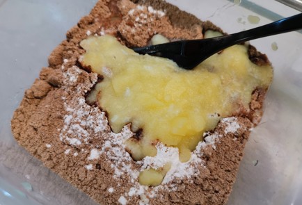 Фото шага рецепта Хлеб из льняной муки в микроволновке 175951 шаг 5  