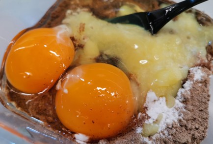 Фото шага рецепта Хлеб из льняной муки в микроволновке 175951 шаг 6  