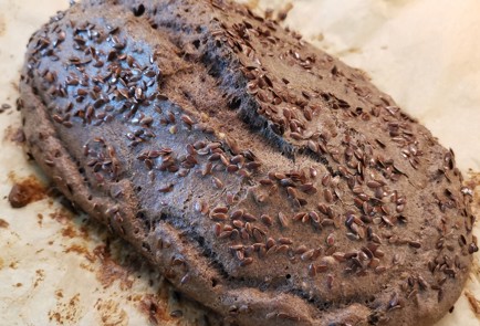 Фото шага рецепта Хлеб из льняной муки 174739 шаг 10  