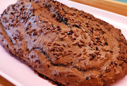 Фото шага рецепта Хлеб из льняной муки 174739 шаг 11  