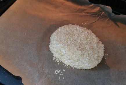 Фото шага рецепта Хлеб из миндальной муки и творога 174156 шаг 10