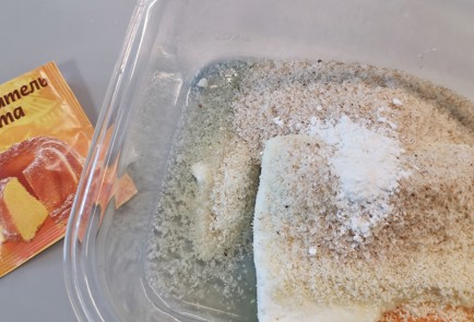 Фото шага рецепта Хлеб из миндальной муки и творога 174156 шаг 5