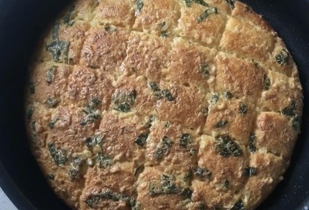 Фото шага рецепта Хлеб с чесноком и луком 174358 шаг 11  