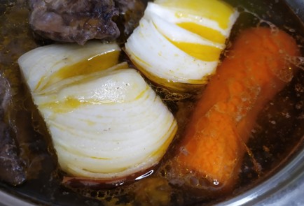 Фото шага рецепта Холодец из домашней птицы 189074 шаг 2  