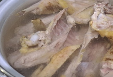 Фото шага рецепта Холодец из курицы 190562 шаг 6  