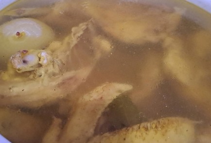 Фото шага рецепта Холодец из курицы 190562 шаг 8  