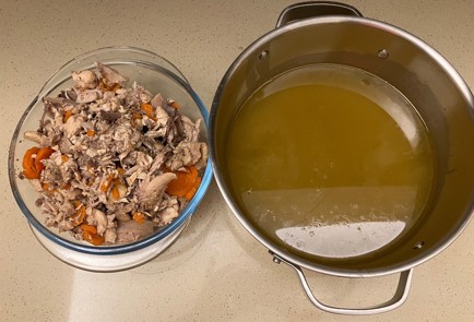 Фото шага рецепта Холодец с острыми перчиками черри 175109 шаг 8  