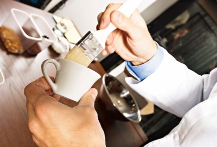 Фото шага рецепта Холодногорячий шоколадный кекспудинг 17378 шаг 1  