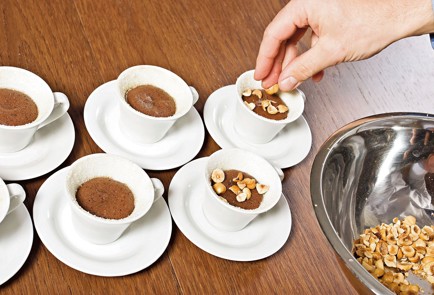 Фото шага рецепта Холодногорячий шоколадный кекспудинг 17378 шаг 4  