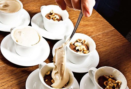 Фото шага рецепта Холодногорячий шоколадный кекспудинг 17378 шаг 5  