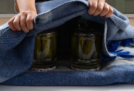 Фото шага рецепта Хрустящие маринованные огурцы 174039 шаг 9  