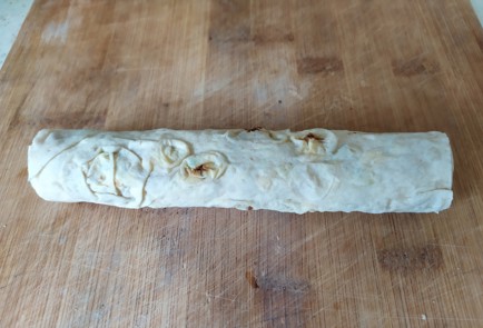 Фото шага рецепта Хрустящие рулетики из лаваша с сыром 189280 шаг 8  