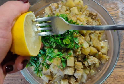 Фото шага рецепта Хумус из баклажан и нута 174954 шаг 14  