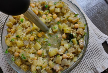 Фото шага рецепта Хумус из баклажан и нута 174954 шаг 15  