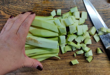 Фото шага рецепта Хумус из баклажан и нута 174954 шаг 4  