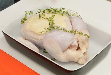 Фото шага рецепта Идеальная запеченная курица 126117 шаг 6  