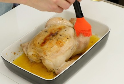 Фото шага рецепта Идеальная запеченная курица 126117 шаг 8  