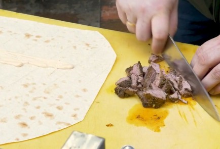 Фото шага рецепта Иерусалимская шаверма с бараниной 151028 шаг 5  