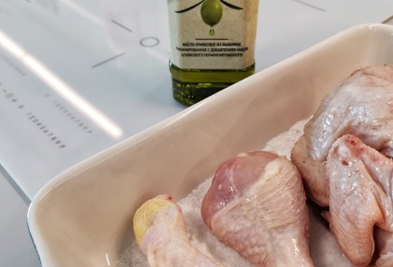 Фото шага рецепта Имбирнопряная курица запеченная на соли 152584 шаг 3  