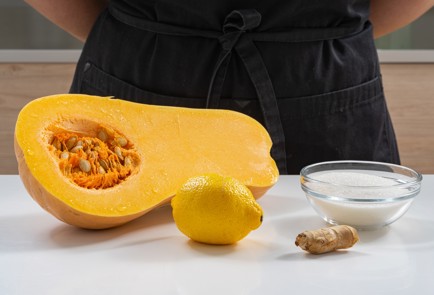 Фото шага рецепта Имбирные цукаты из тыквы 174968 шаг 1  