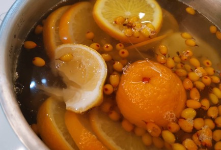 Фото шага рецепта Имбирный лимонад с облепихой 187165 шаг 9