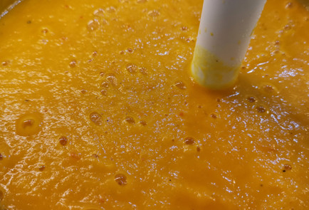 Фото шага рецепта Имбирный тыквенный суп на кокосовом молоке 151780 шаг 11  