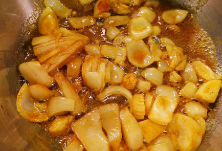 Фото шага рецепта Имбирный тыквенный суп на кокосовом молоке 151780 шаг 5  