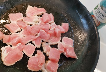 Фото шага рецепта Индейка с грибами эноки 175671 шаг 8  