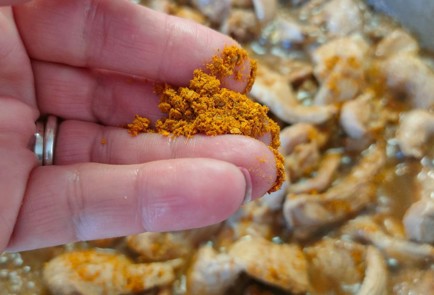 Фото шага рецепта Индейка в соусе с марокканскими специями 189422 шаг 8  