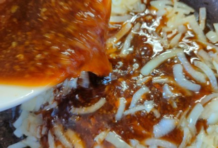 Фото шага рецепта Индюшачьи сердечки в апельсиновосоевом соусе 189421 шаг 11  