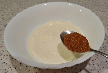 Фото шага рецепта Индюшиное крыло с зеленым яблоком в духовке 188554 шаг 3