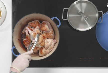 Фото шага рецепта Иранский плов тачин 188912 шаг 6