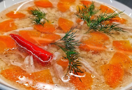 Фото шага рецепта Итальянский бульон из цыпленка 173351 шаг 12  