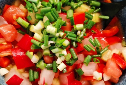 Фото шага рецепта Итальянский летний салат 153102 шаг 10  