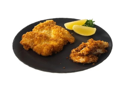 Фото шага рецепта Израильский шницель с куриным попкорном 151567 шаг 12  